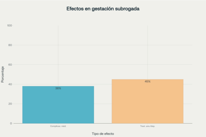 Efectos en gestación subrogada